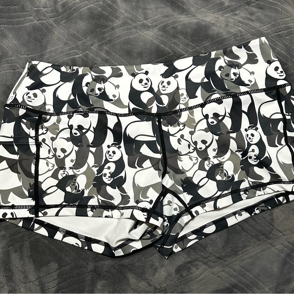 Feed me fight me CrossFit shorts